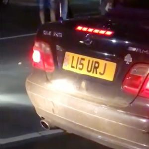 В Измаиле задержали водителя Mercedes, который гнал по проспекту по встречке (ВИДЕО)