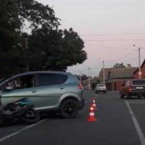 В Измаиле на Некрасова произошло ДТП: травмы получил мотоциклист