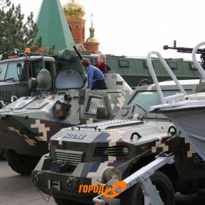 В Измаиле демонстрировали военную технику (ФОТО)