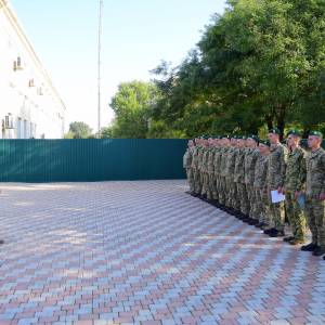 В Измаильском пограничном отряде уволили в запас срочников