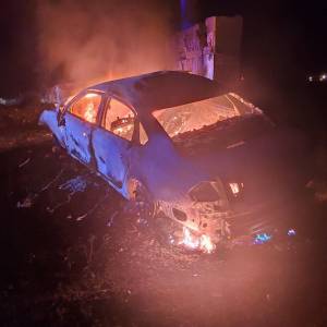 Сгорели заживо: в Килийском районе взорвался автомобиль с людьми